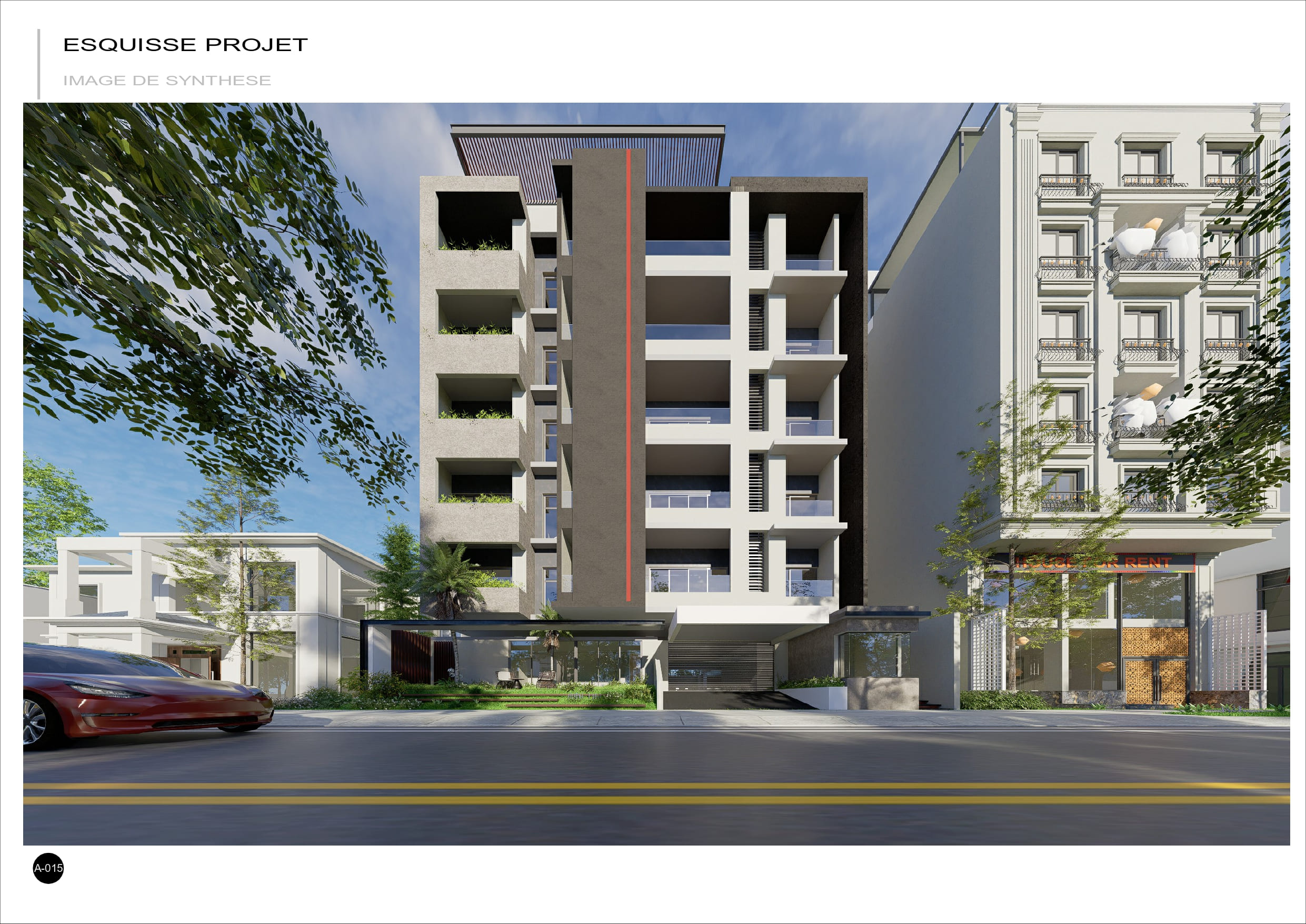 Appartement moderne 480m²